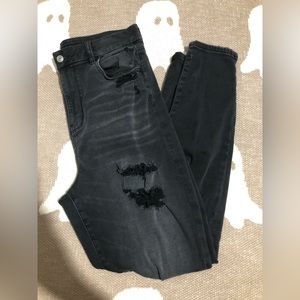 AE Soft Knit Curvy Super Hi Rise Jegging Size 14